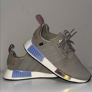 adidas Women's Sneakers in Khaki and Lavender
